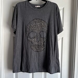 Maurices Charcoal V-Neck Tee